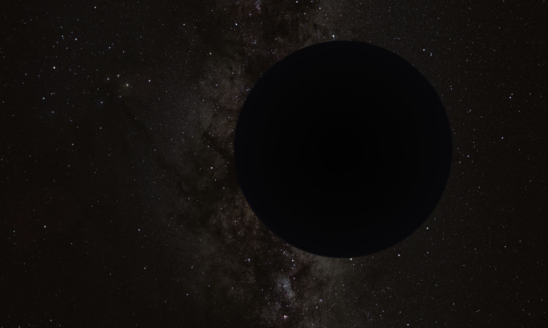 Artist’s Impression of the Hypothesized “Planet Nine”