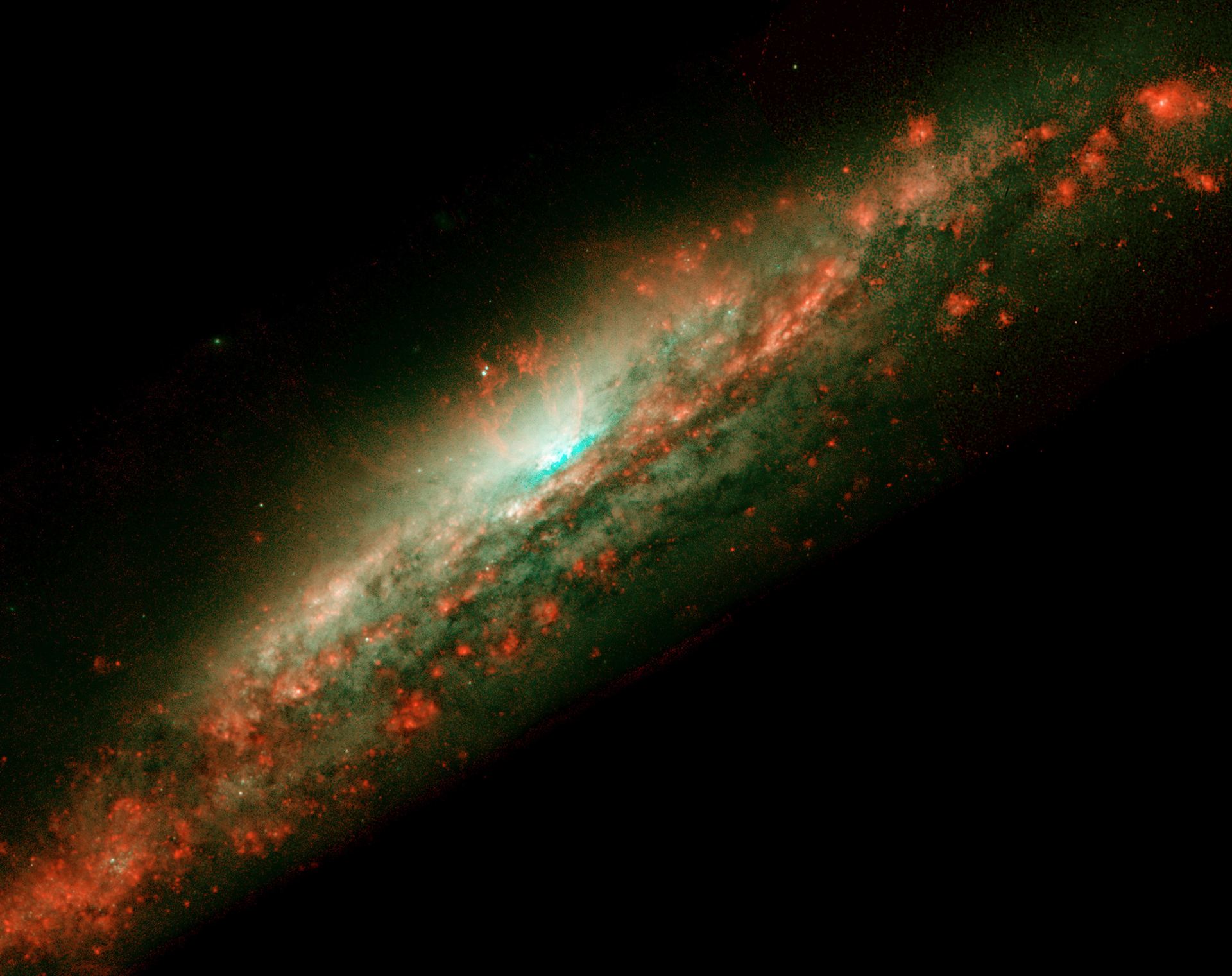 Baby Burp in Galaxy&rsquo;s Core (Galaxy View)