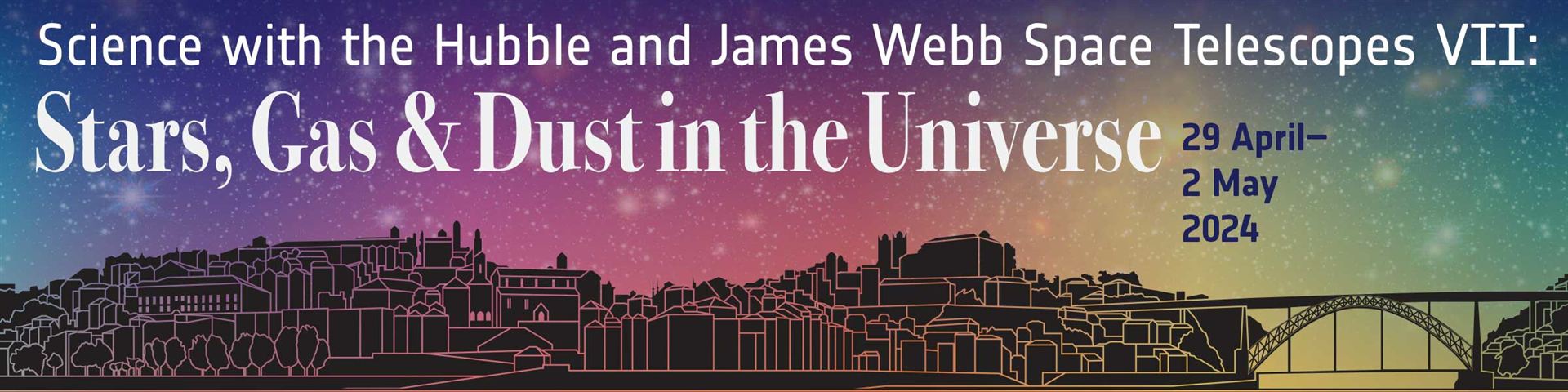Banner for the “Stars, Gas & Dust in the Universe” Conference