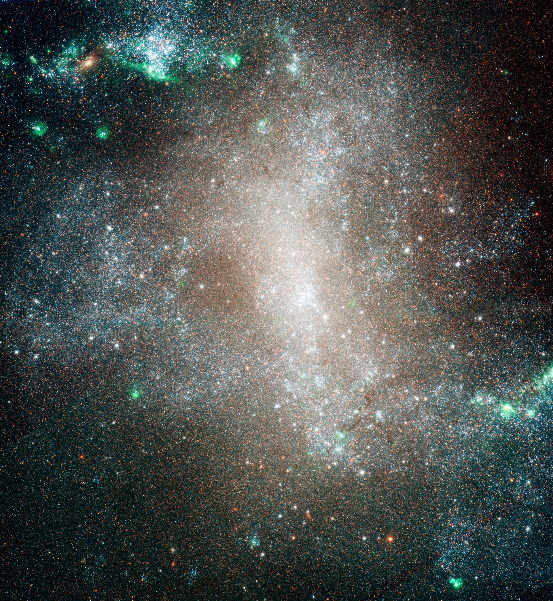 Barred Spiral Galaxy NGC 1313 – HST