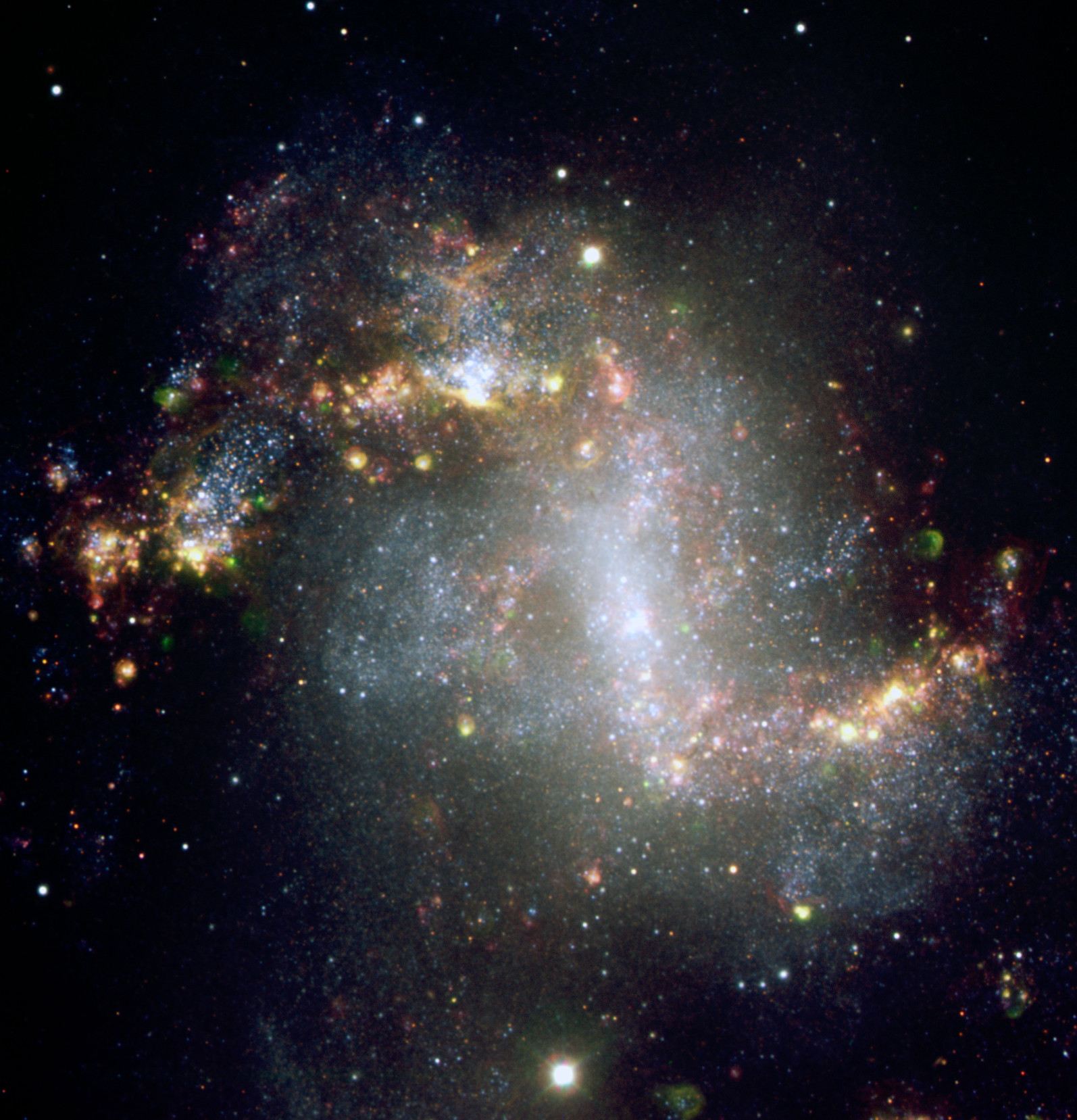Barred Spiral Galaxy NGC 1313 – VLT