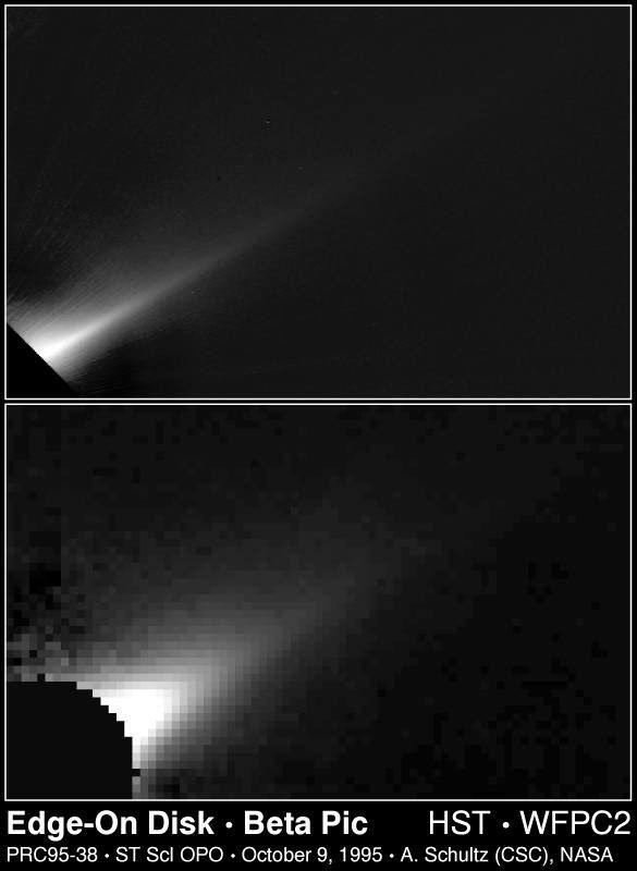 Beta Pictoris Edge-On