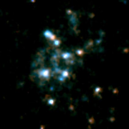 Blow-up of area around GRB 980425 (enlarged version)