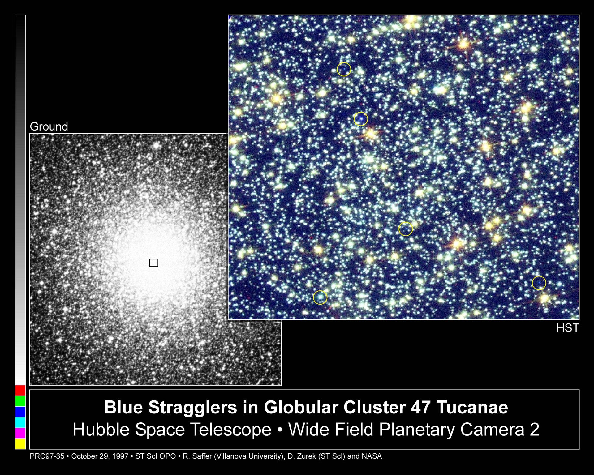 Blue Stragglers in Globular Cluster 47 Tucanae