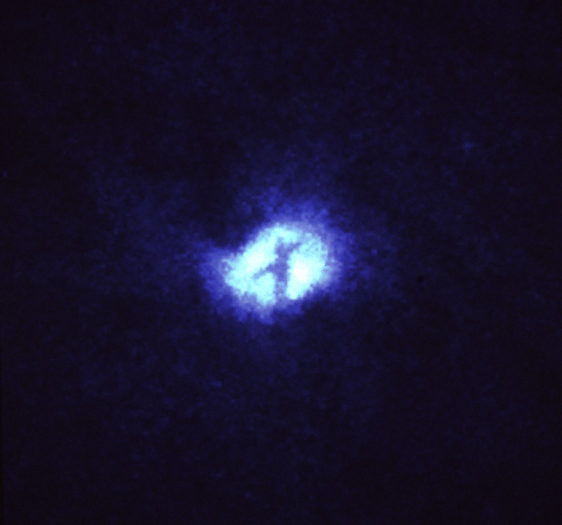 Blue galaxy
