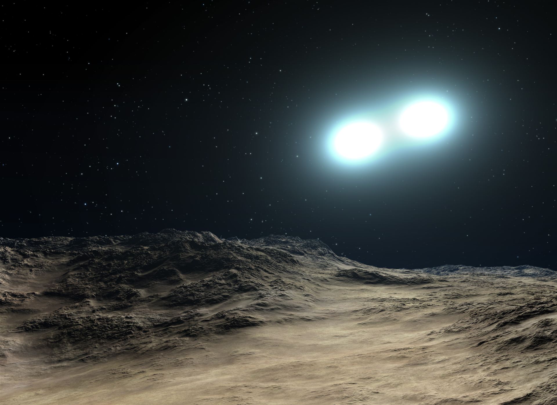 Blue straggler formation (artist&rsquo;s impression)