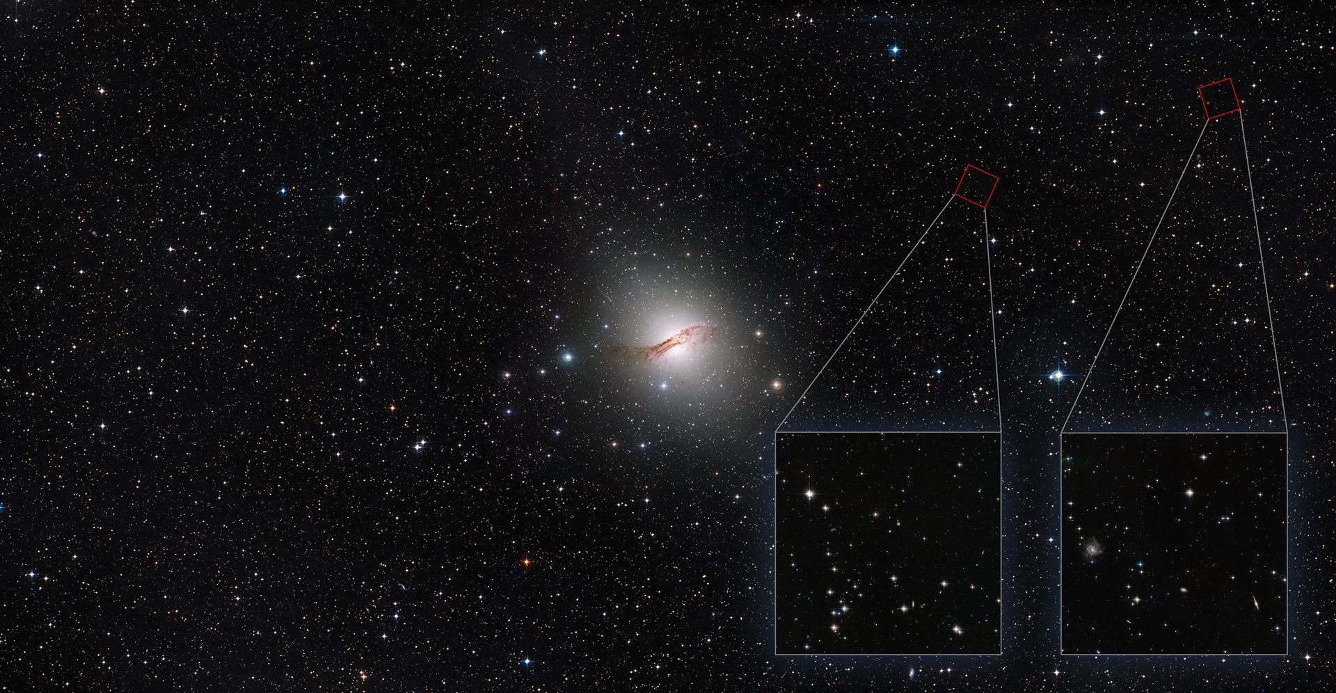 Centaurus A halo annotated