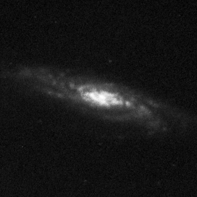 Central Bulges of Spiral Galaxies – NGC 7537 (Ground-Based View)