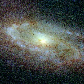 Central Bulges of Spiral Galaxies- NGC 7537 (Hubble NICMOS and WFPC2 View)