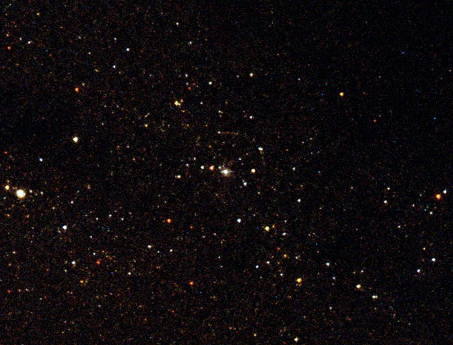 Close-up of the Supernova 1993J explosion site (ACSHRC image)