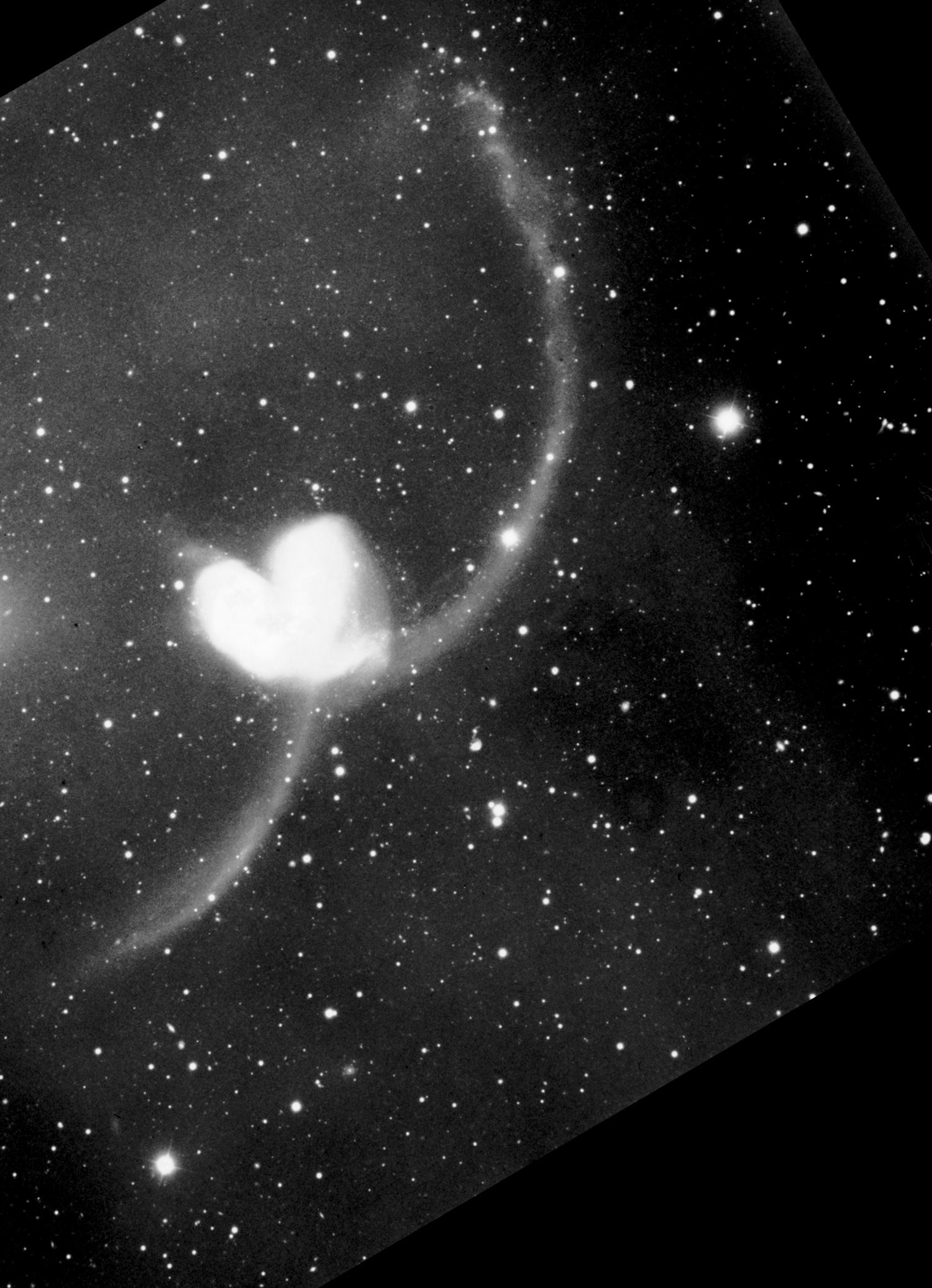 Colliding Galaxies NGC 4038 and NGC 4039 (ground-based image)