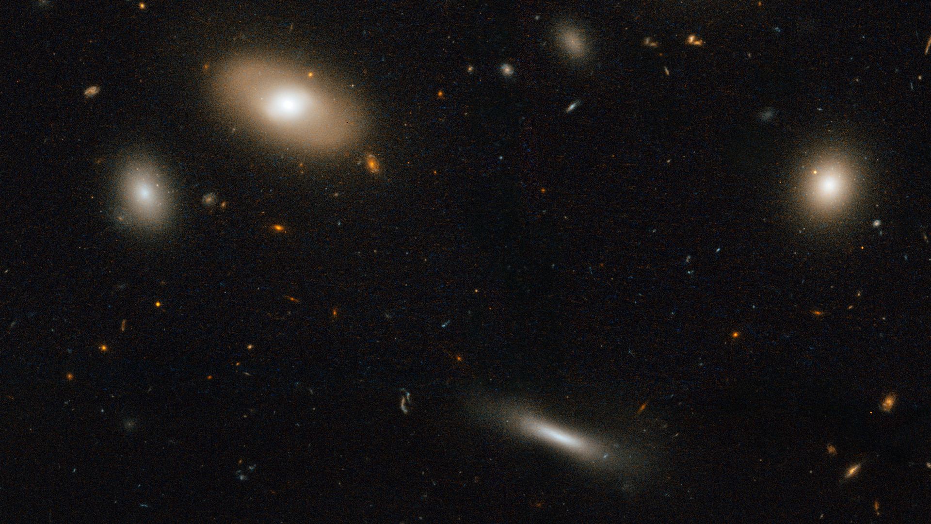 Coma Galaxy Cluster (Detail 2)