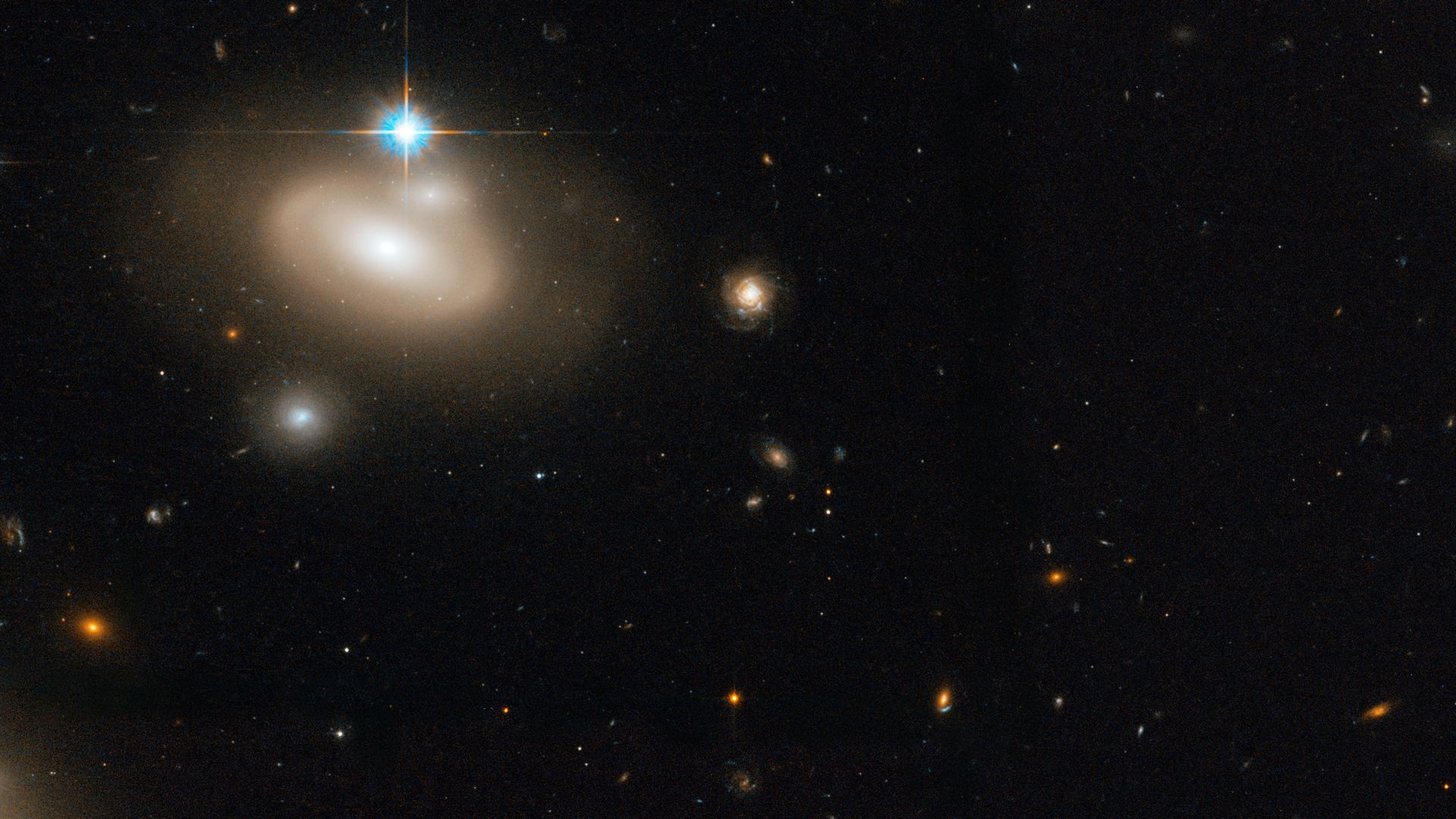 Coma Galaxy Cluster (Detail 3)