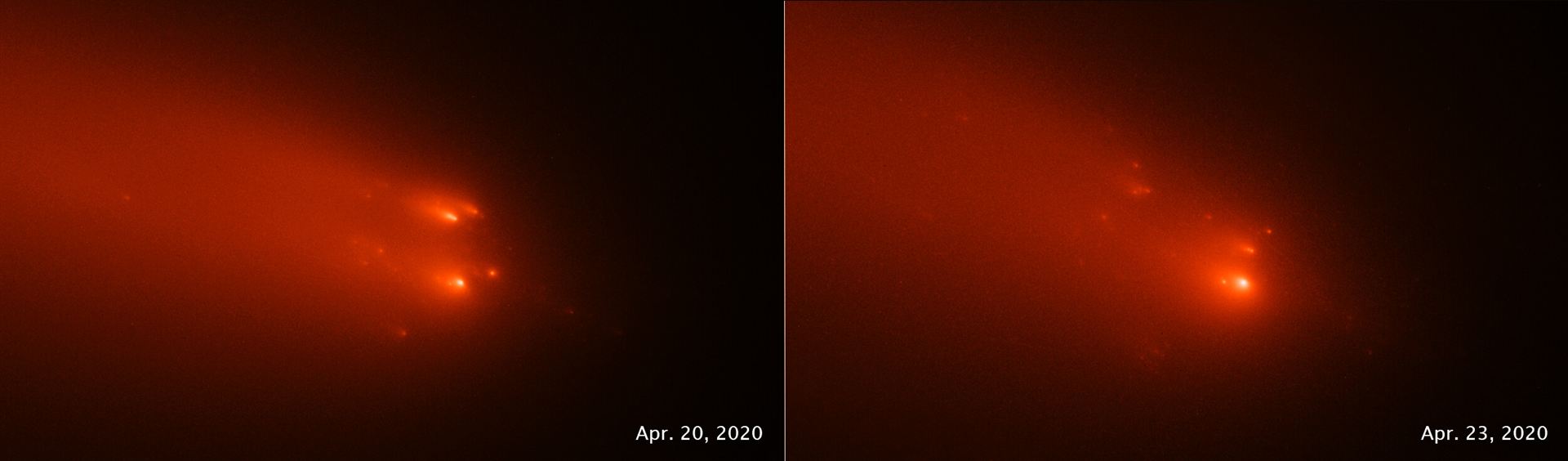 Comet blast from the past