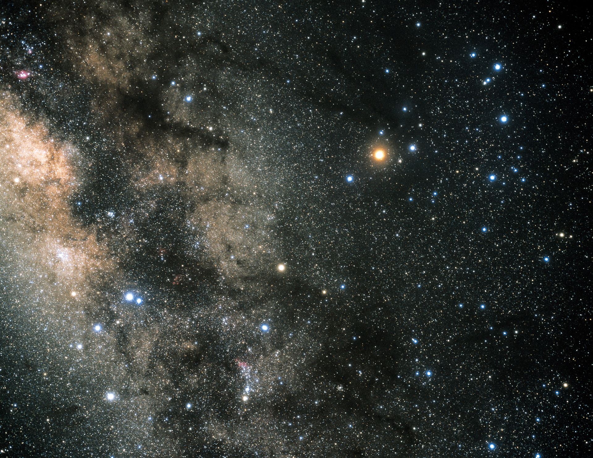 Constellation Scorpius (ground-based image)