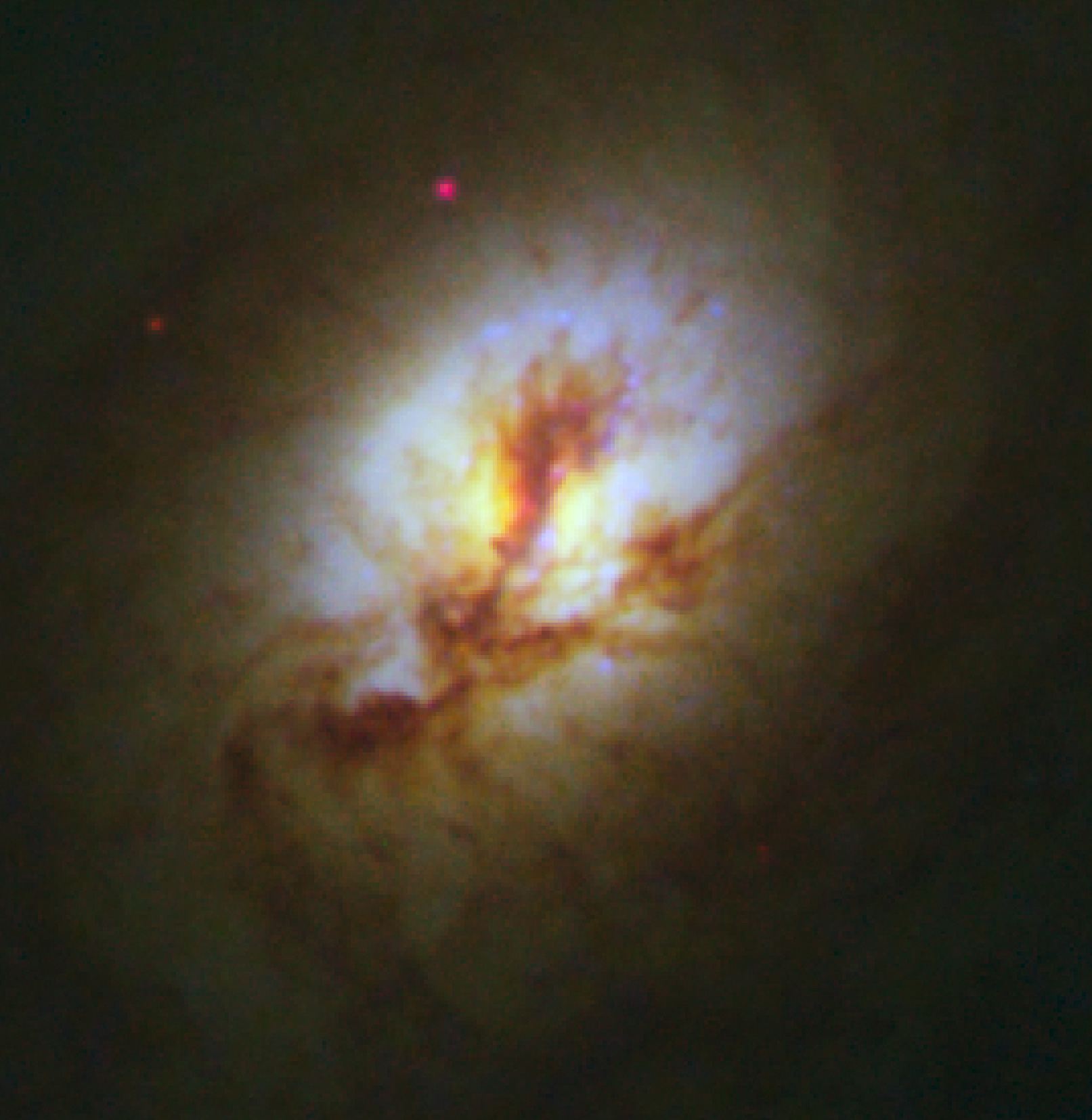 Core of elliptical galaxy NGC 4150
