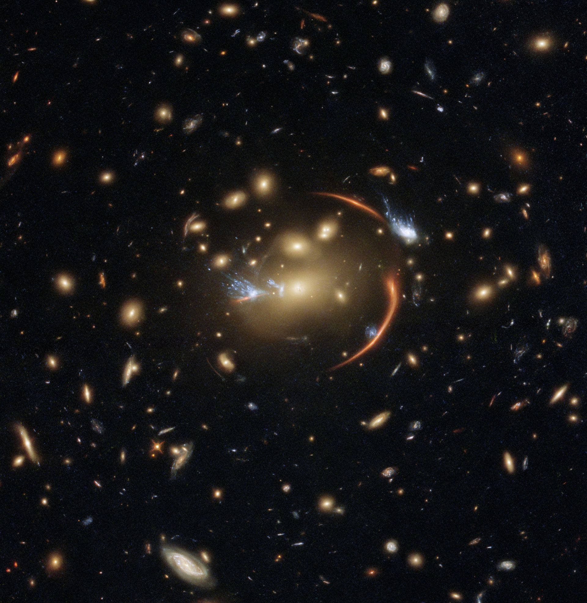 Cosmic Lens Flare