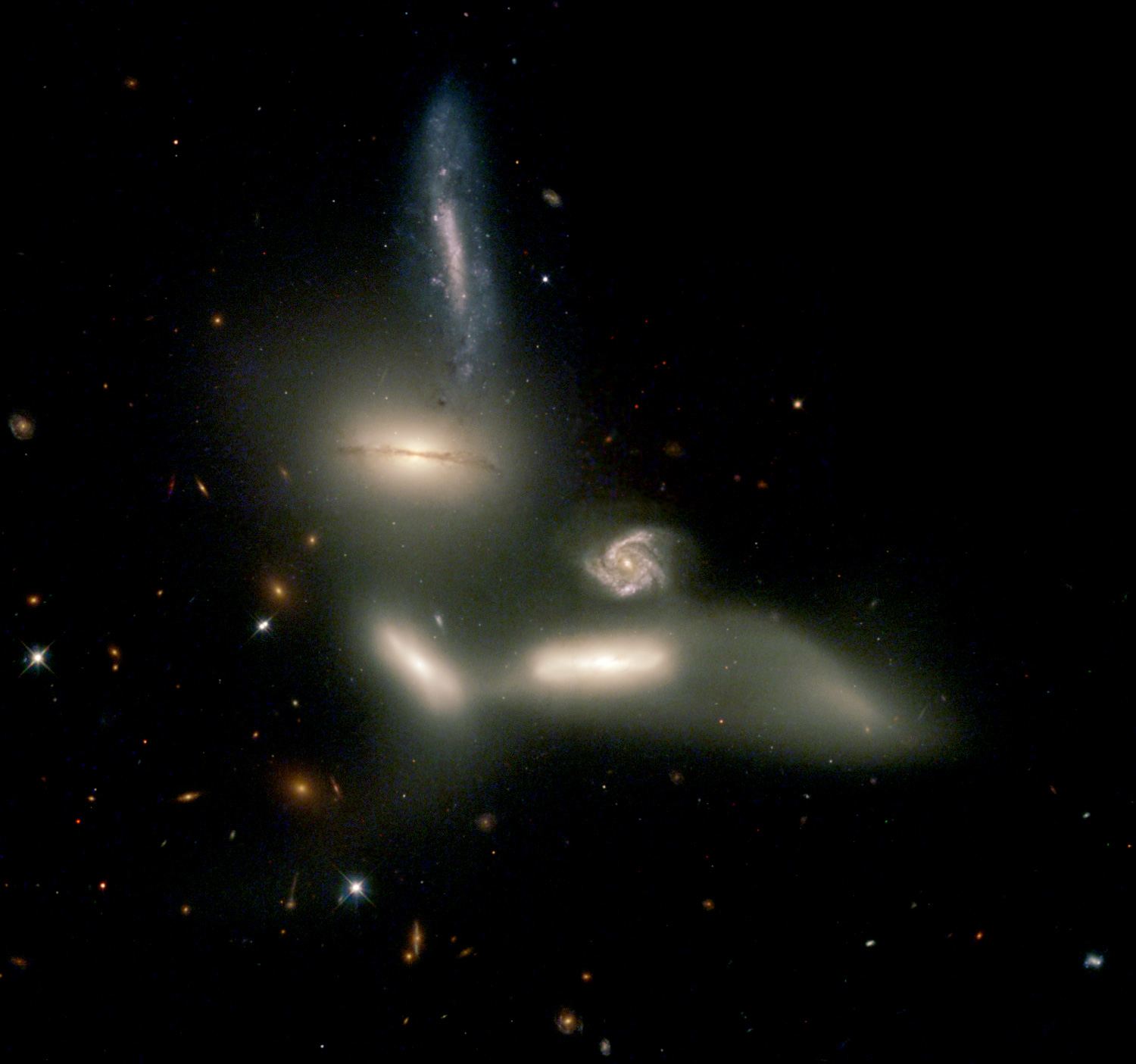 Cosmic dance of destruction