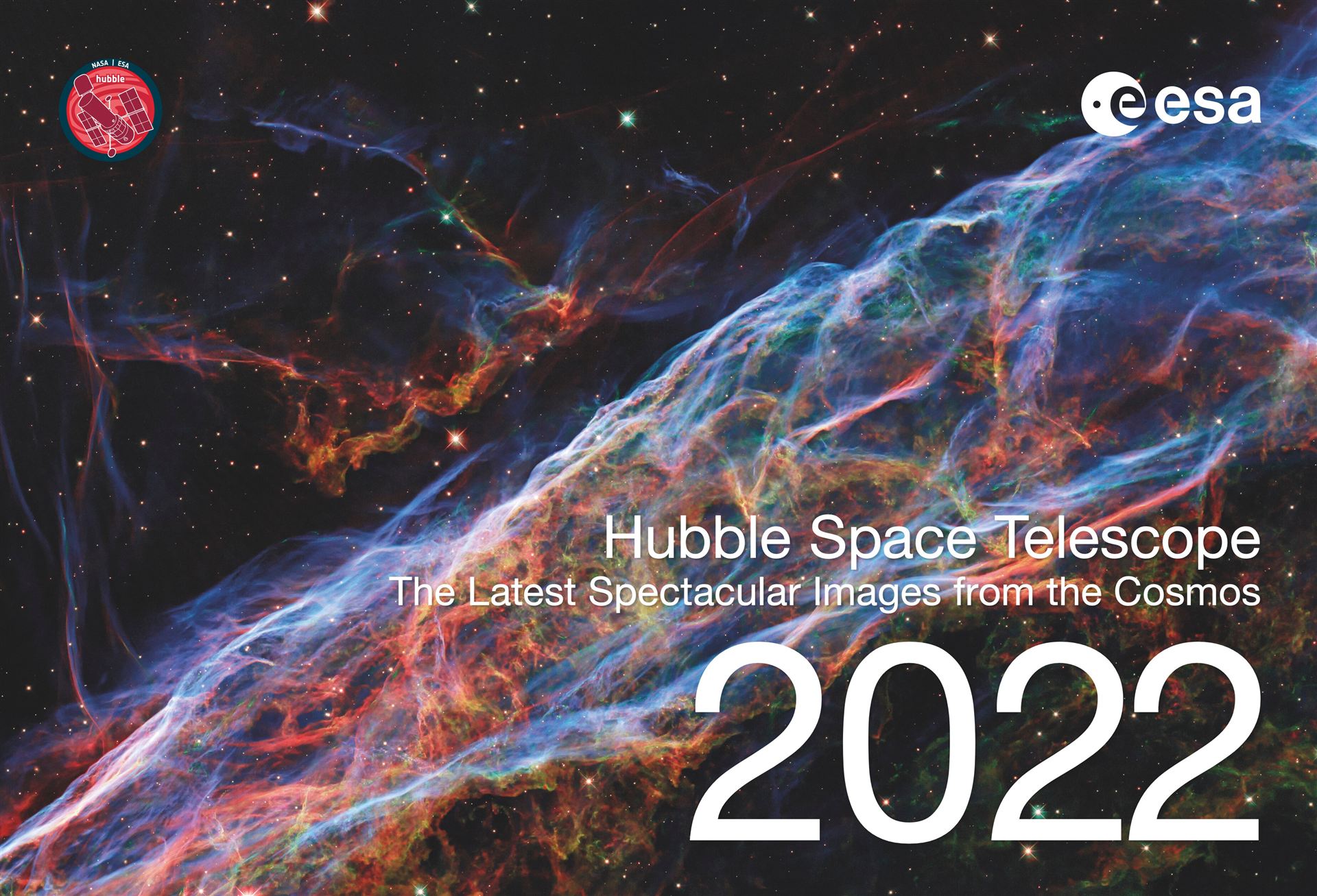 Cover Page of the 2022 ESAHubble Calendar