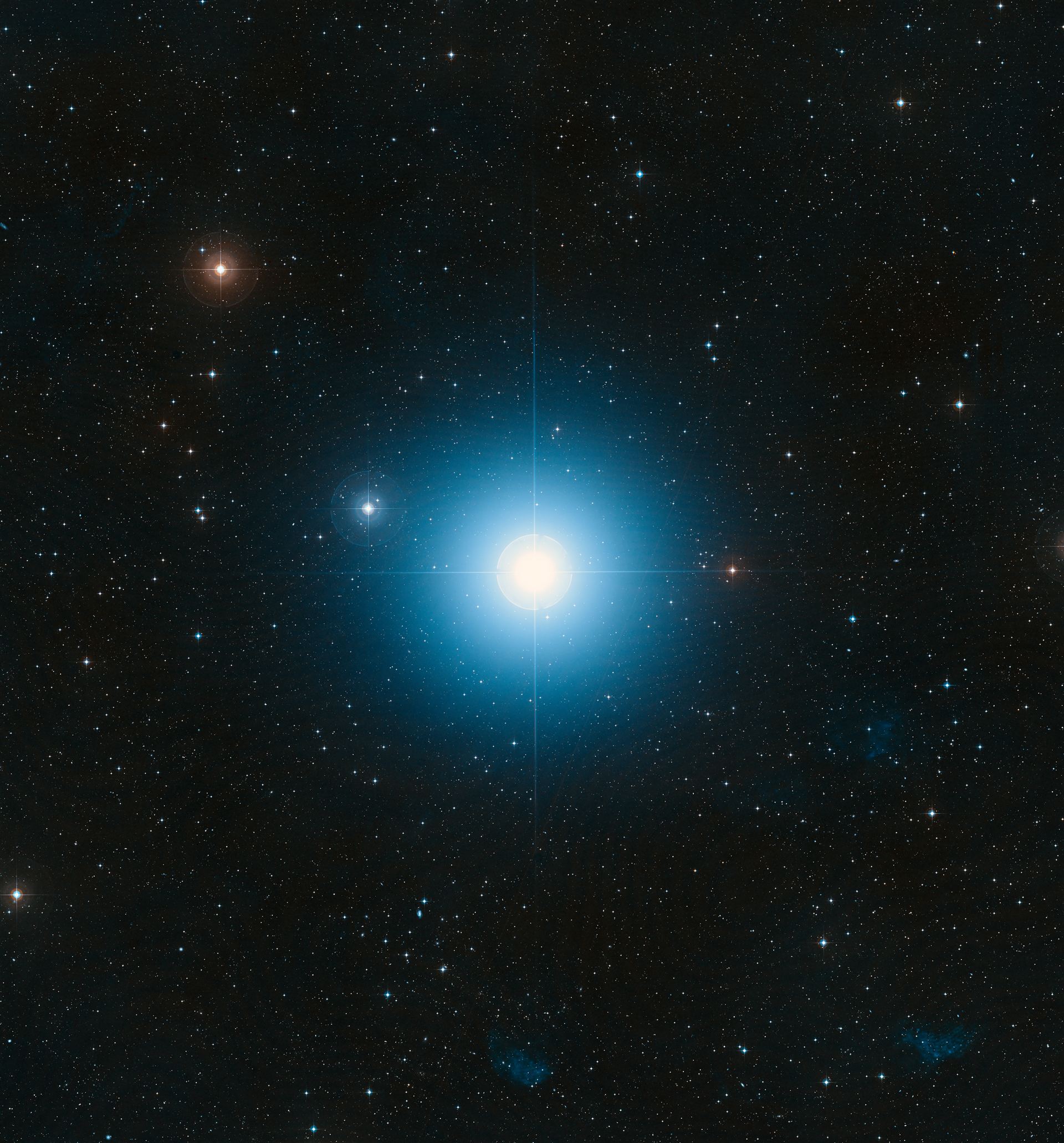DSS image of Fomalhaut (ground-based image)