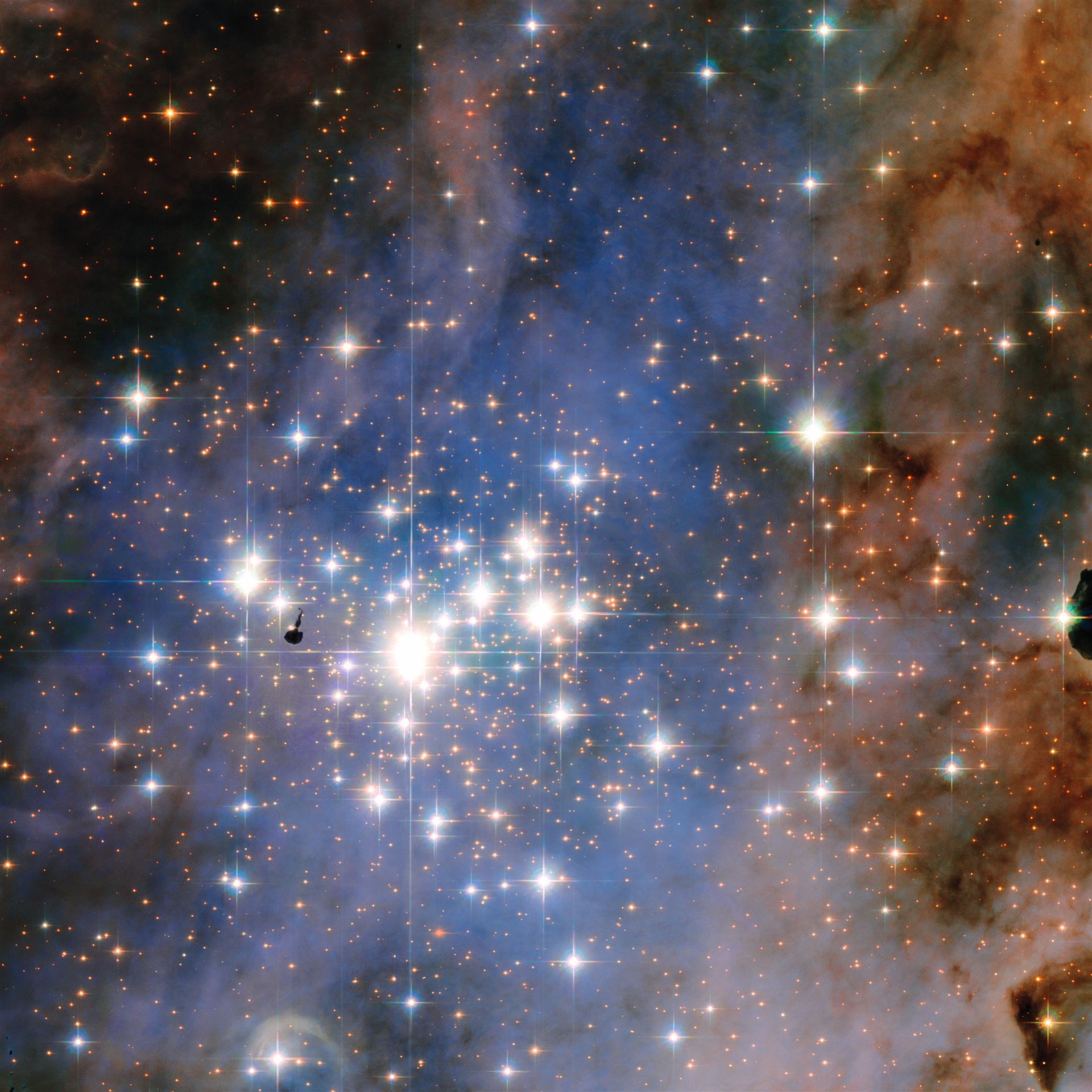 Dazzling diamonds of Trumpler 14