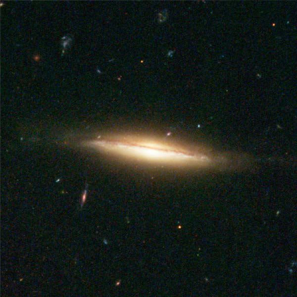 Details from ACS Image of NGC 3370 Middle Right