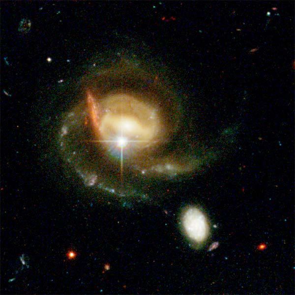 Details from ACS Image of NGC 3370 Upper Left Corner