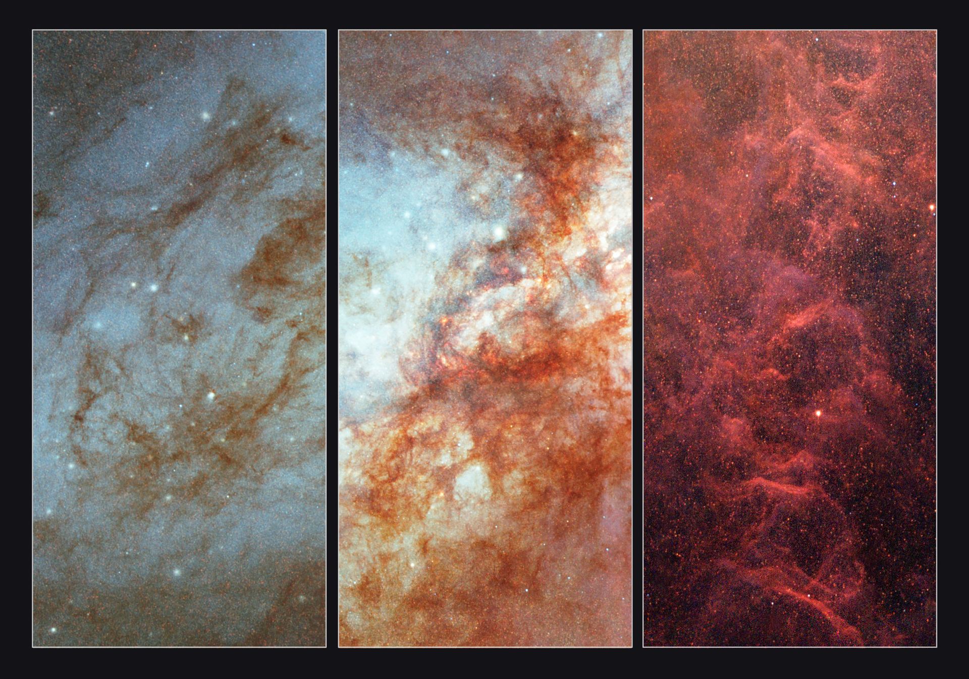 Details in Messier 82