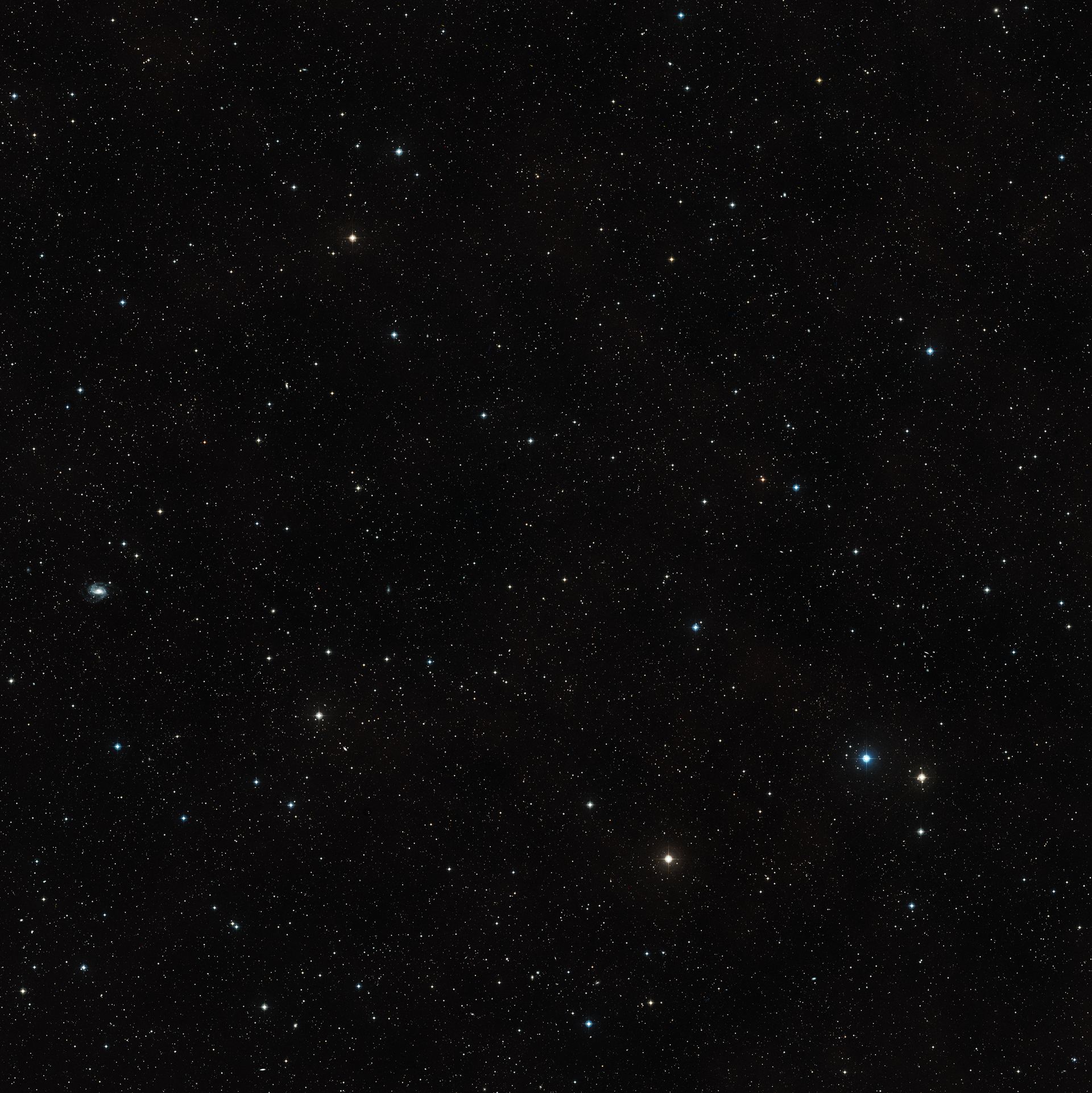 Digitized Sky Survey Image around CLASS B1608+656 (ground-based image)