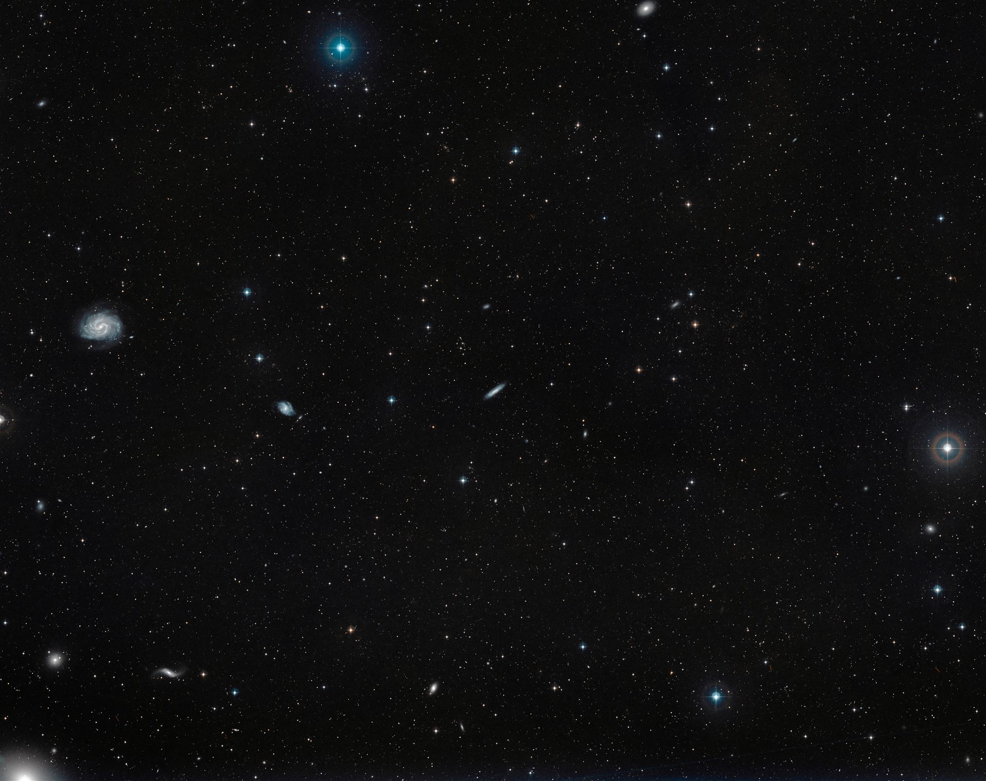 Digitized Sky Survey Image of NGC 4522 (ground-based image)