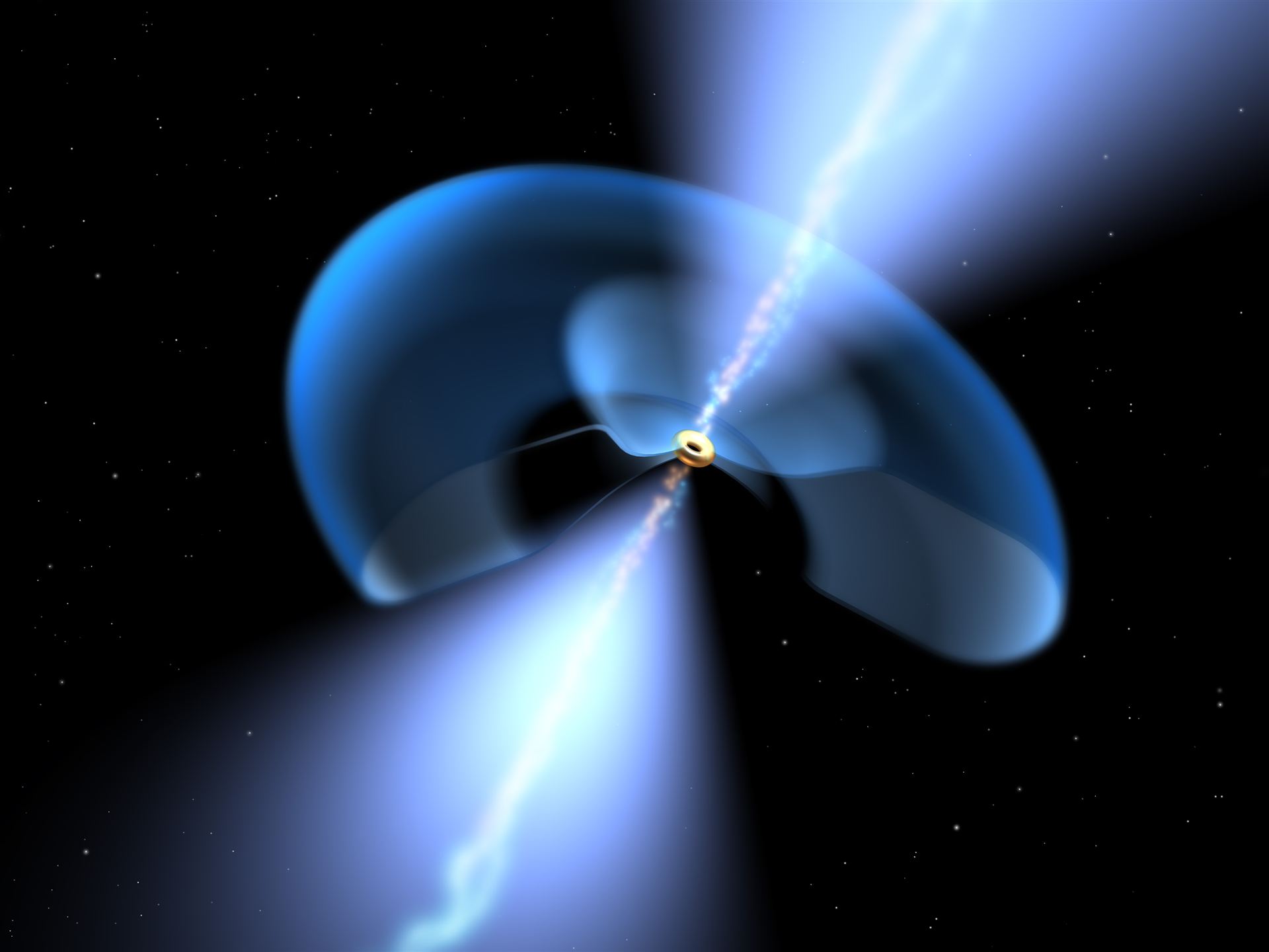 Dissecting a dusty black hole (artist&rsquo;s impression)