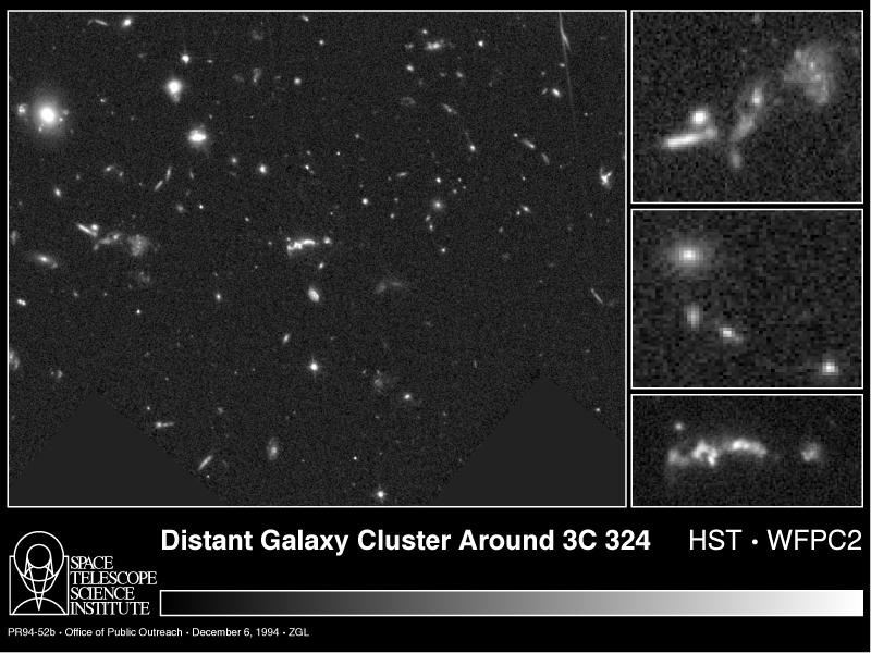 Distant cluster of galaxies