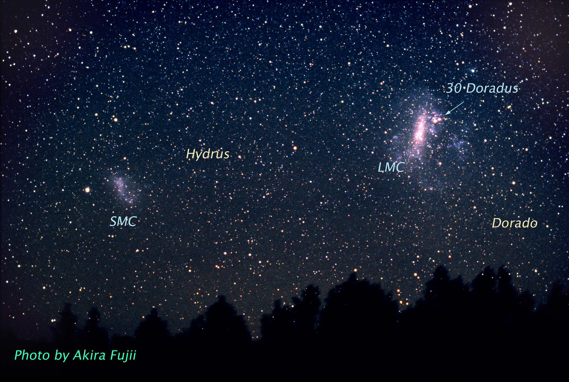Doradus Constellation (ground-based image)