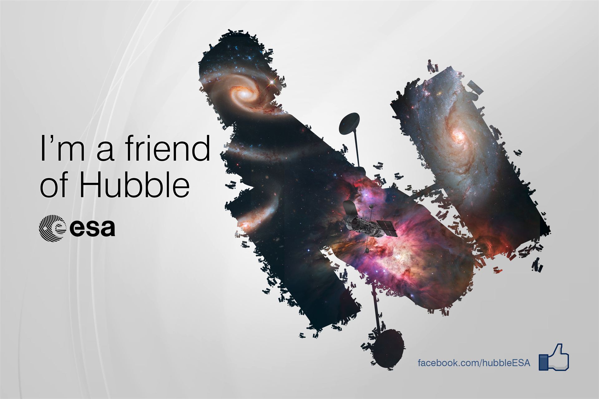 ESAHubble reaches 100 000 Facebook friends