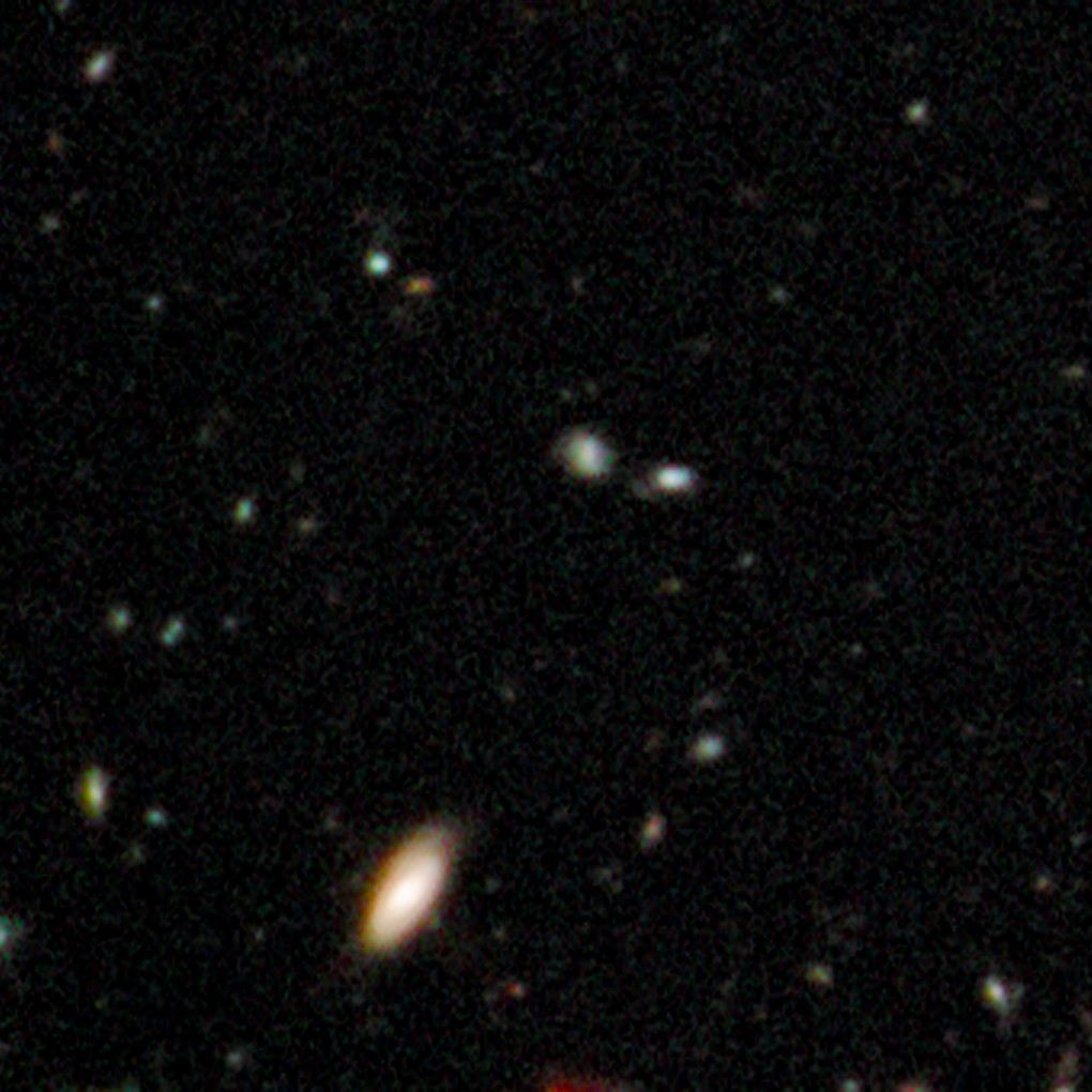 Early galaxies in HUDF WFC3IR, close up 2