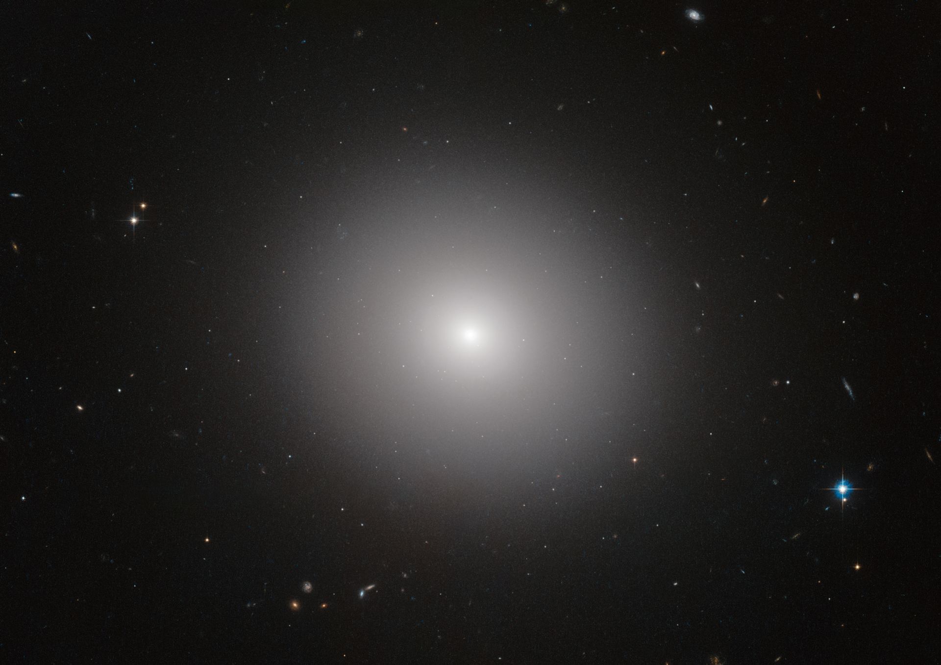Elliptical galaxy IC 2006