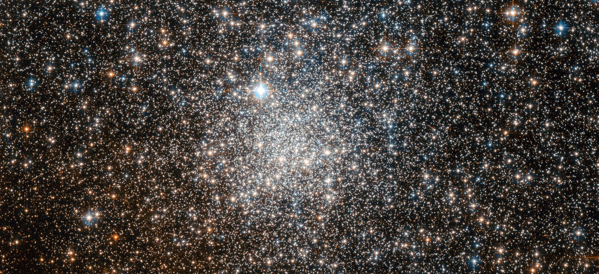 Enigmatic cluster targeted by Hubble