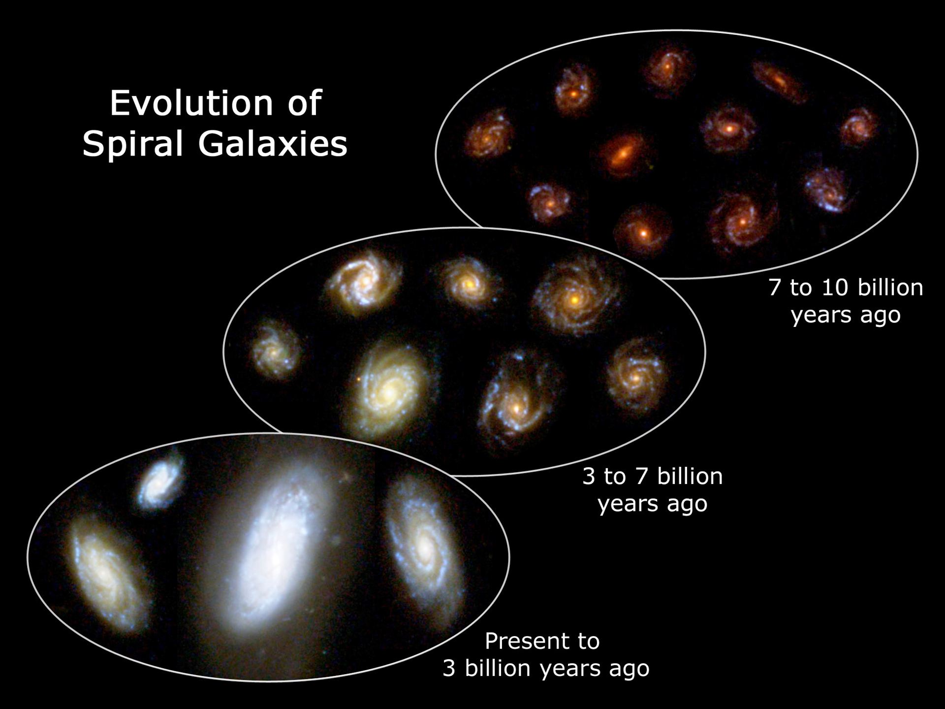 Evolution of spiral galaxies