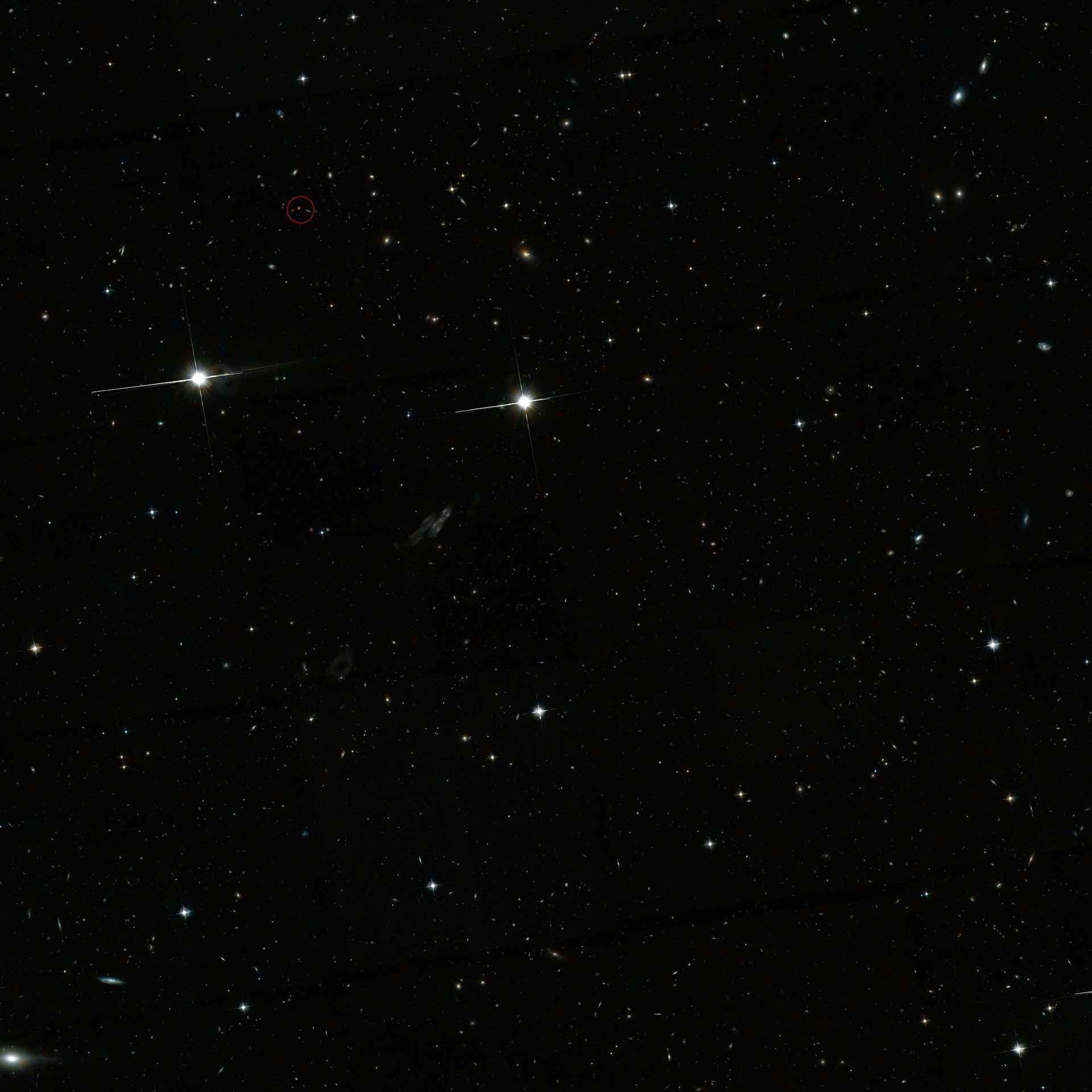 Excerpt of the ACS image