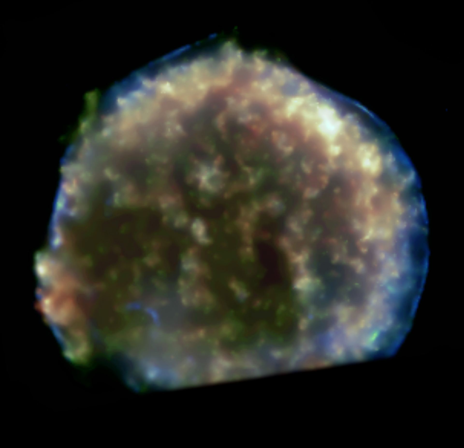 Expanding Bubble of Tycho&rsquo;s Supernova [Chandra]