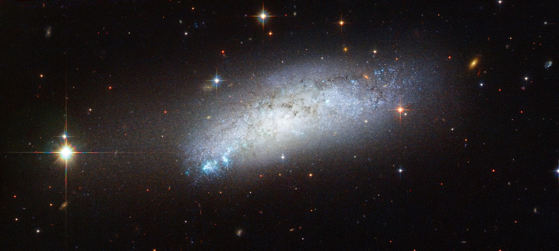 Extragalactic peculiarity