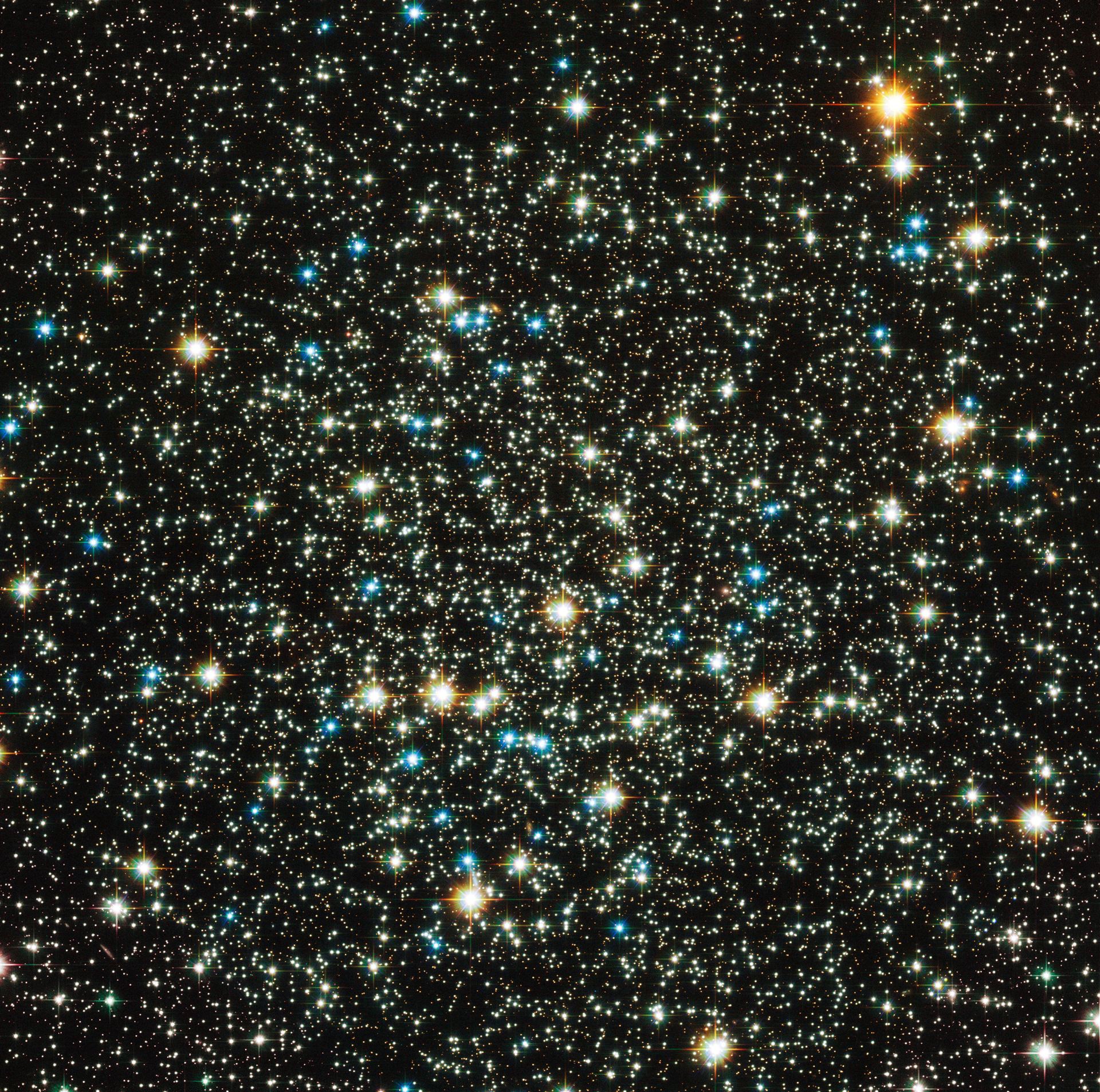 Family of stars breaking up