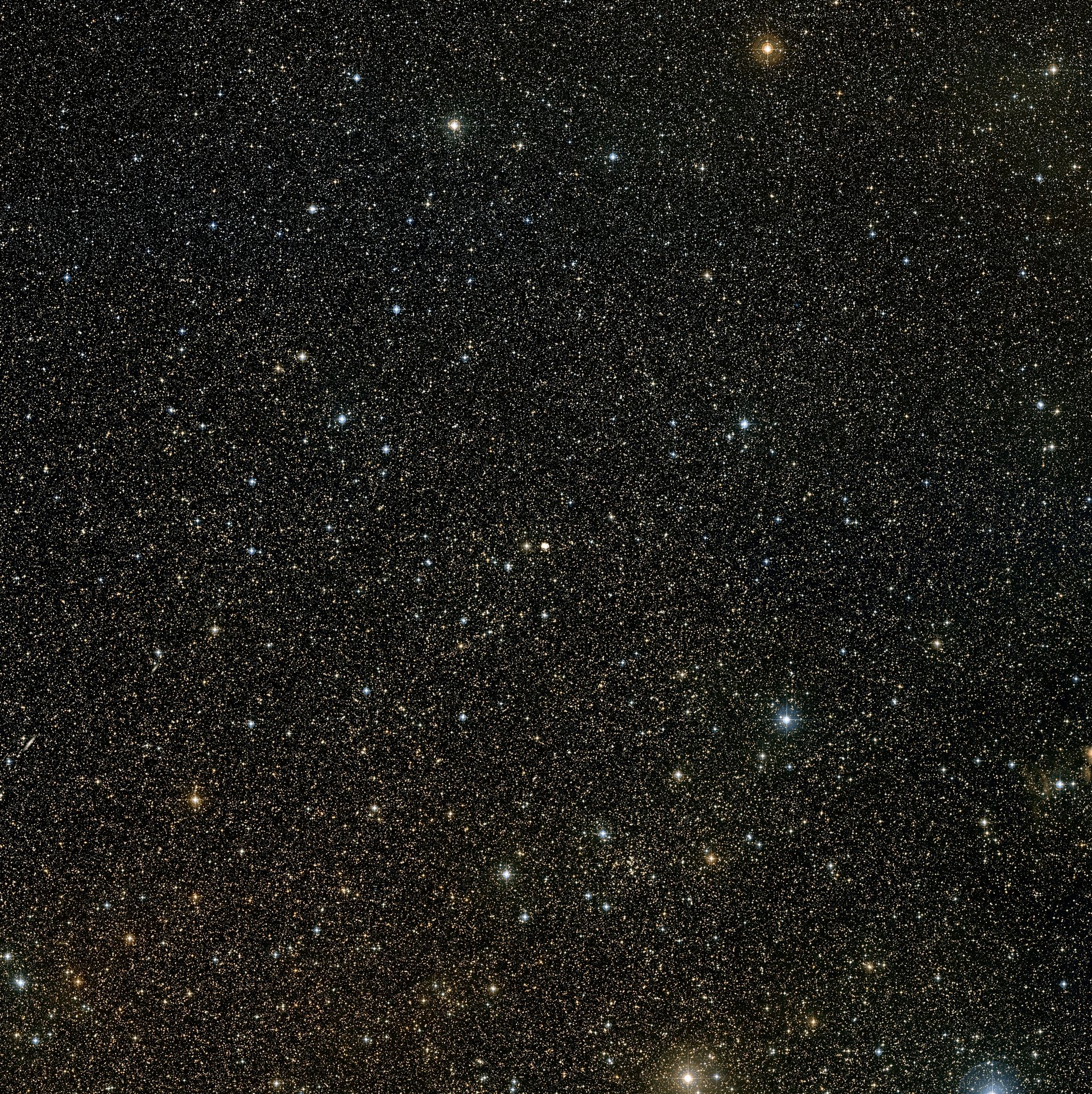 Field of view of NGC 2440 (ground-based image)
