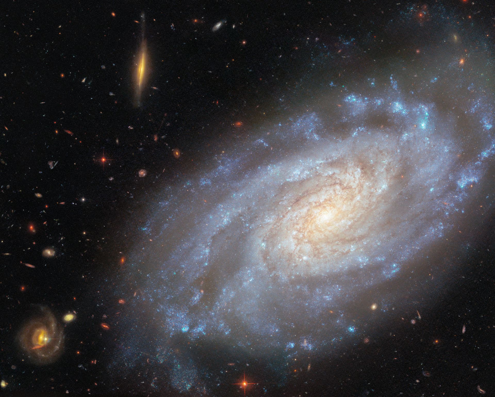 Focusing on NGC 3370