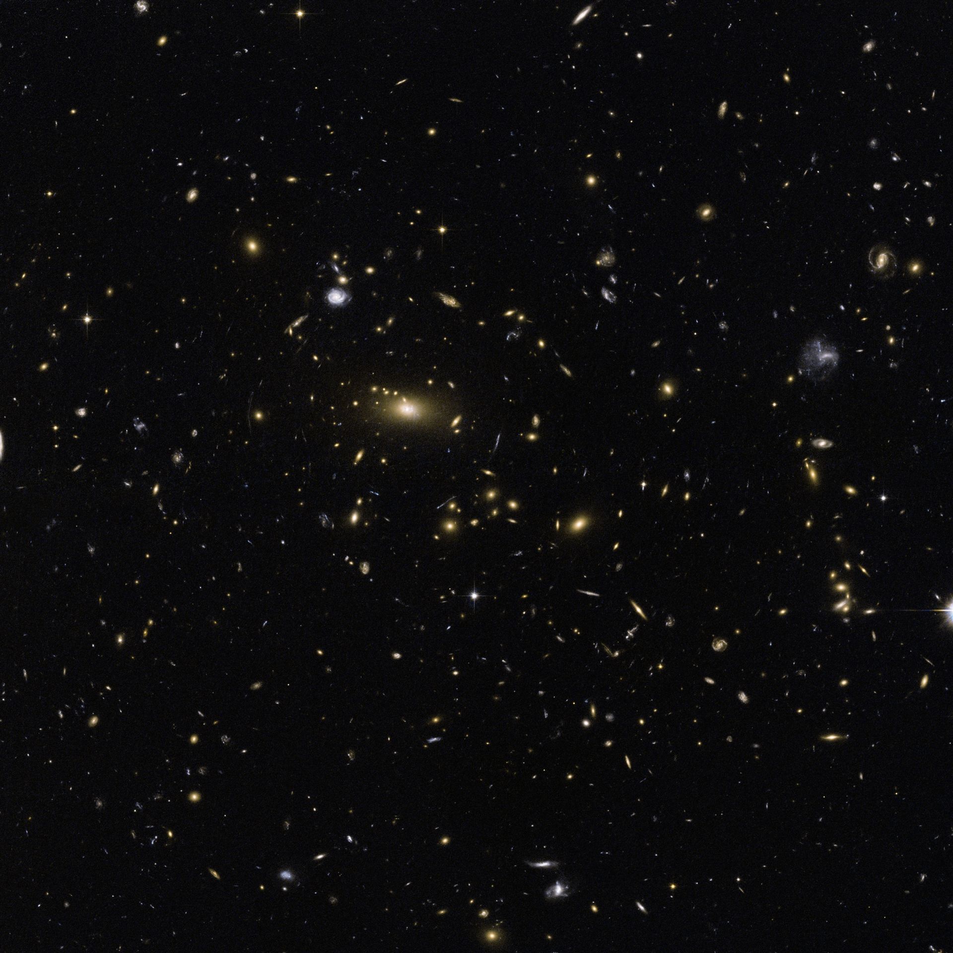 Galactic moths drawn to a bright light