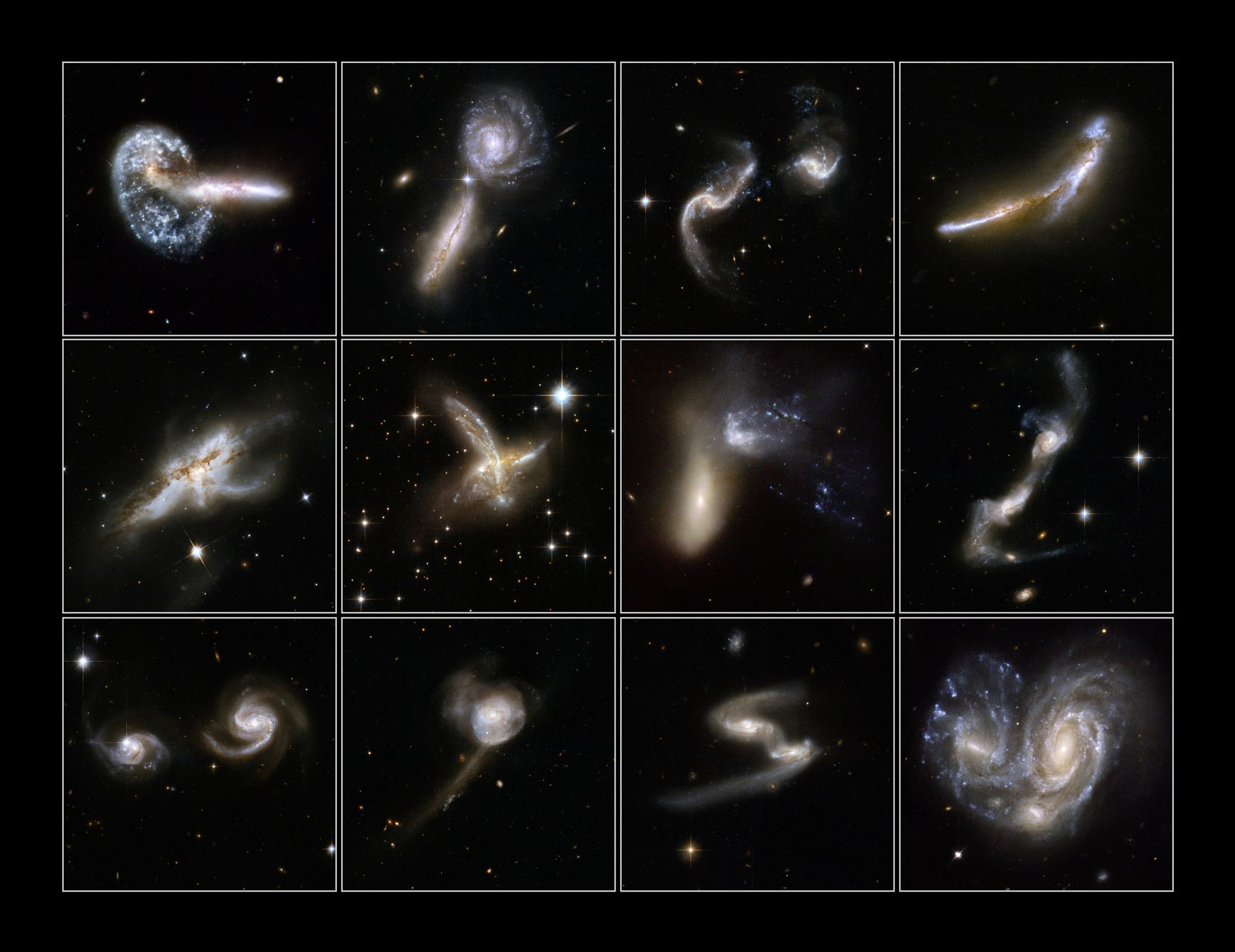 Galaxies Gone Wild! – Top 12 images