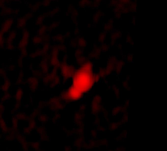 Galaxy C153 in Cluster Abell 2125 in Radio (VLA)