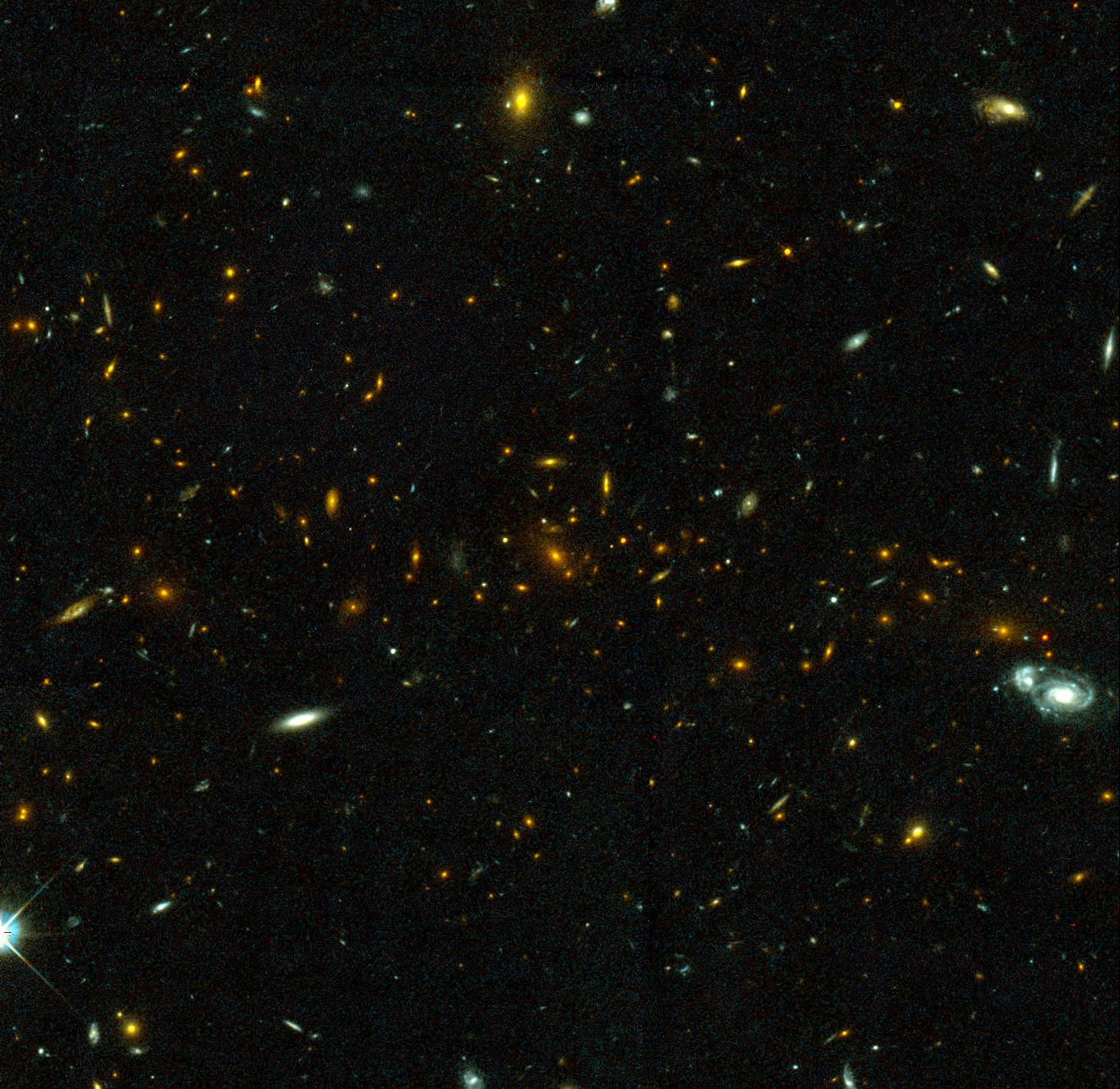 Galaxy Cluster MS1054-03