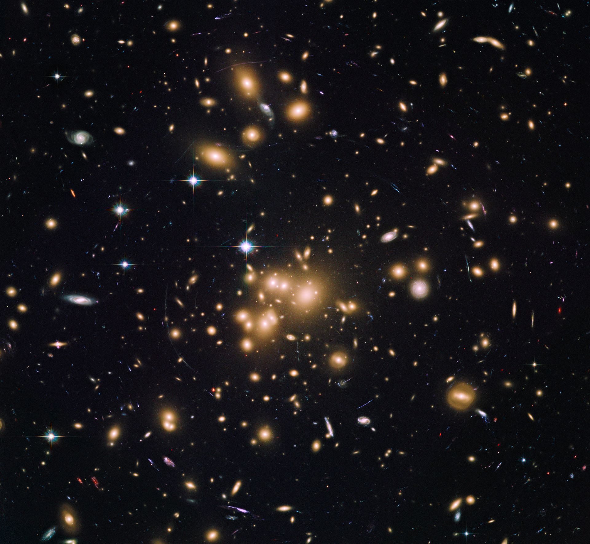 Galaxy cluster Abell 1689