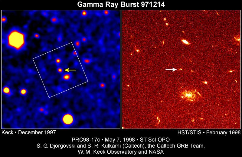 Gamma ray burst 971214